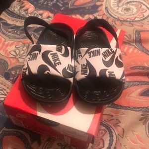 Toddler Nike slides